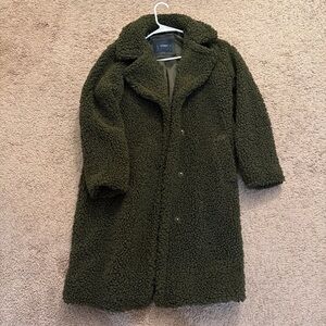 Lucky Brand Olive Green Pea Coat